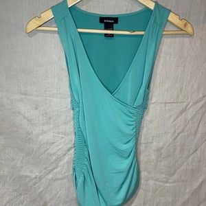 Express Teal Top